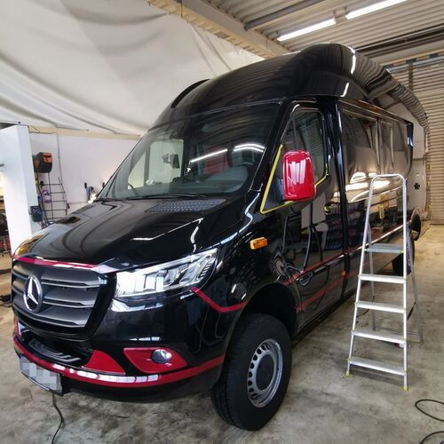 Mercedes Sprinter mit Graphene Versiegelung